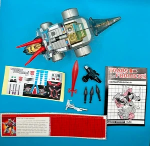 1985 SLAG 100% COMPLETE w/TECH SPEC G1 TRANSFORMERS UNUSED HIGH GRADE - Picture 1 of 6