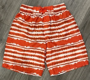 Speedo Boys Swimsuit Youth XL Orange Red Style# 7747542 - Picture 1 of 7