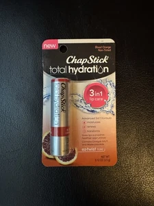 Chapstick Total Hydration 3 in 1 Balsamo Labbra Arancio Sangue x1 RARO (non colorato) - Foto 1 di 3