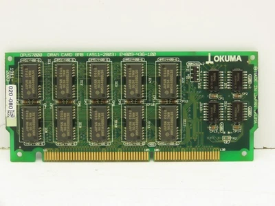 Okuma 1911-2803 Opus7000 DRAM Card 8MB Circuit Board - Image 1 of 4