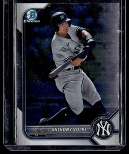 ANTHONY VOLPE 2022 BOWMAN DRAFT CHROME RC NEW YORK YANKEES #BDC-68 - Picture 1 of 2