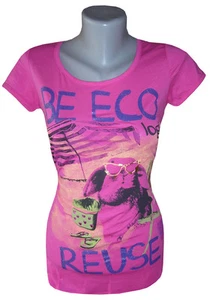Designer Italy Shirt Funshirt Longshirt Tattoo T-Shirt Top S M L 34 36 38 40 NEU - Imagen 1 de 9