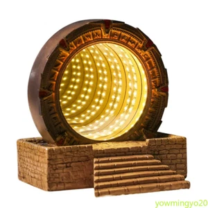 Stargate Glowing Resin Crafts Light Lamp Figures Model Toy Room Table Decor Gift - Picture 1 of 11