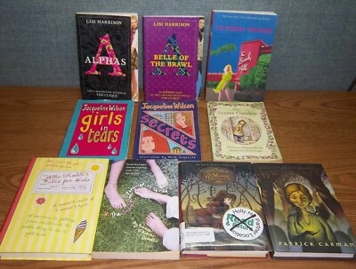 LOT GIRLS FICTION Alphas A-List Jacqueline Wilson Coming of Age Fantasy Mystery - Image 1 of 2