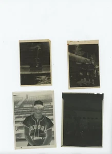4 St Louis Browns Acetate Negatives Original Brearley Estate unknown players - Picture 1 of 1