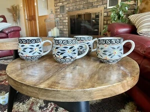 Temp-tations Alte Welt Schwarz 12 Unzen Kaffeebecher Vorzeigbar Ofengeschirr von Tara - Bild 1 von 4