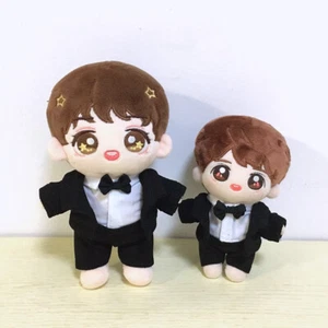 3 PIEZAS 15 cm 20 cm Peluche Muñeca Ropa Abrigo Pantalones Camisa Corbata Conjunto para Muñecas Humanas - Imagen 1 de 9