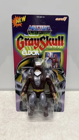 Masters of the Universe Eldor Super 7 The Powers of Grayskull MOTU New!!! Cover