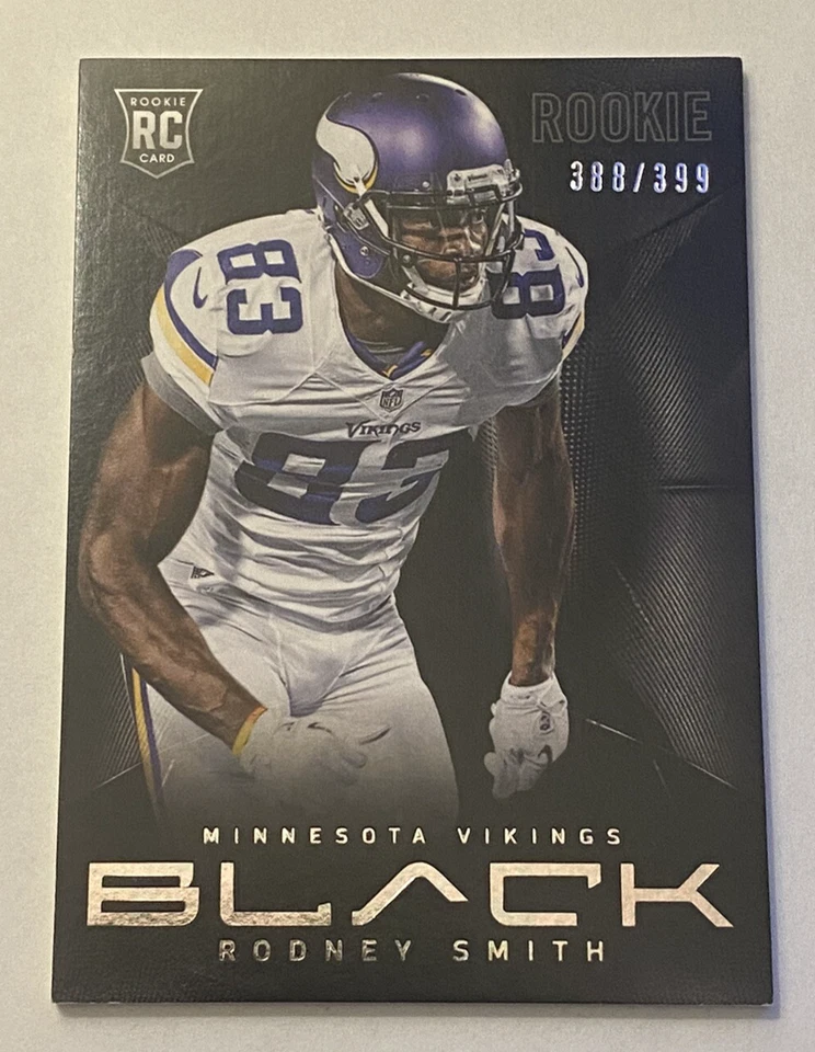 2013 Panini Black / 399 Rookie Rodney Smith # 176  - Image 1 of 2