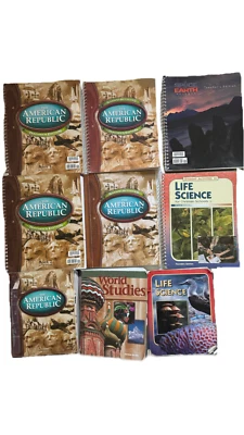 BJU The American Republic Space & Earth Science Life Science Writing & Grammar - Image 1 of 4