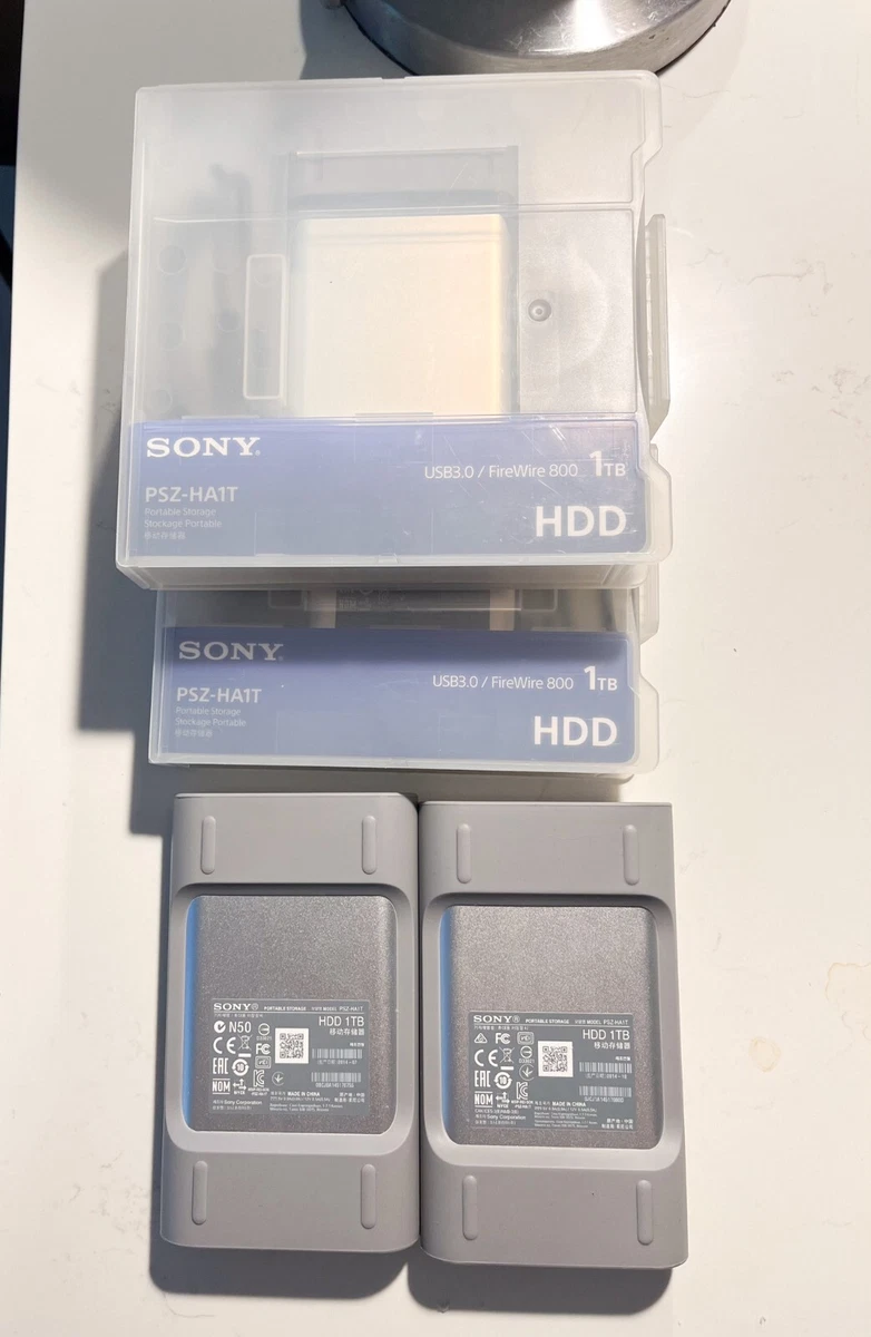 Sony External Hard Disk Drive for sale | eBay