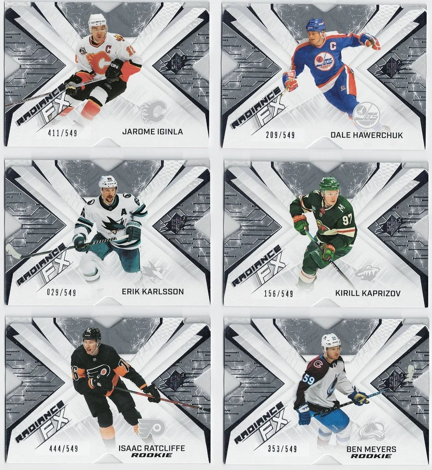 2022-23 SPx Radiance FX Silver #/549 Pick From List !! - Image 1 of 1