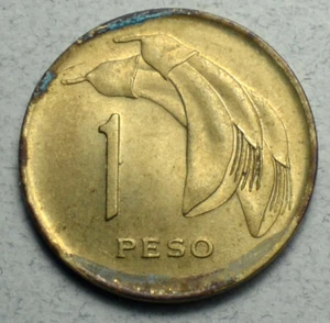 Uruguay Republic 1 Peso 1968-So KM#49 Latin America Coin - Picture 1 of 2