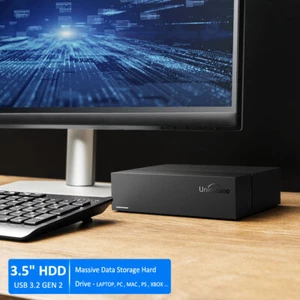 UnionSine Externe Festplatte 4TB Expansion Desktop HDD, 3,5 Zoll USB 3.2 Gen 2 - Bild 1 von 12