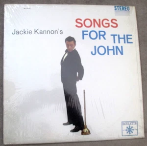 JACKIE KANNON Songs For The John 62 LP ROULETTE SR25187 EX Shrink COMEDY NOVELTY - Picture 1 of 10