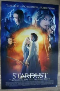 Stardust 2007 Cox Danes Pheiffer DeNiro Gervais Neil Gaiman ein Blatt Poster - Bild 1 von 7