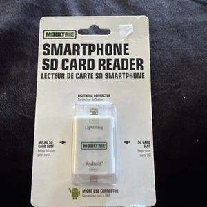 Moultrie Smartphone Lecteur Carte SD Micro SD Emplacement Carte Micro SD Connecteur Micro USB - Photo 1 sur 2