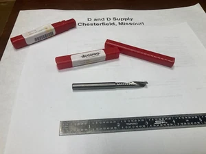 Accupro OCSFA250410, 1/4"x 1/4"x 1-1/4"x 3", Carbide, Upcut, Router Bit, 22° - Picture 1 of 4
