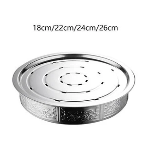 Vassoio da tè salvaspazio rotondo vassoio da tè drenante per tazza da tè - Foto 1 di 30