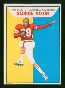 George Dixon 1965 Topps CFL 65 no 64 VGEX+ 66111 - Imagen 1 de 2