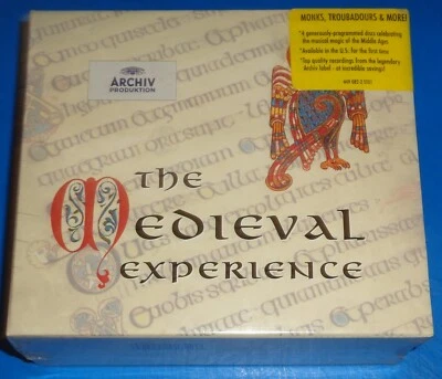 THE MEDIEVAL EXPERIENCE - Archiv 4 CD set SEALED - Image 1 of 2
