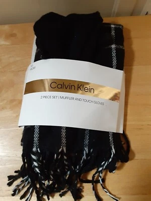 Juego de 2 guantes táctiles y silenciadores Calvin Klein para mujer NUEVO CON ETIQUETAS Foto 1 de 2