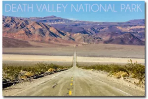 Death Valley Nationalpark Straße Kühlschrankmagnete Größe 2,5 Zoll x 3,5 Zoll - Bild 1 von 1