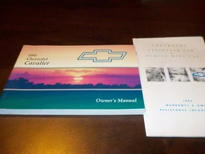 1995 Chevrolet Cavalier owners manual factory GM book 95 Chevy cars - Bild 1 von 1