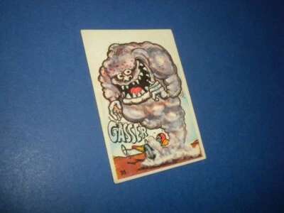 ODD RODS Donruss sticker #35 Odder/Fantastic 1969-1973 GASSER - Image 1 of 4