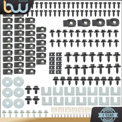 216pcs For Camaro Chevelle Nova Impala Front End Sheet Metal Hardware Kit - Изображение 1 из 4