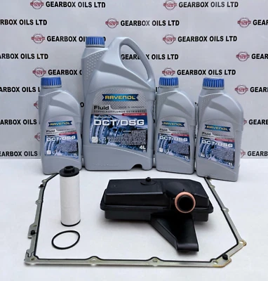 audi a4 a5 a6 a7 s4 s5 7 q5 0b5 transmisión automática caja de cambios dct aceite filtro 7L Foto 1 de 4