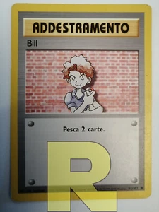 Bill Base 91/102 Common Pokemon Italian EX - Picture 1 of 7