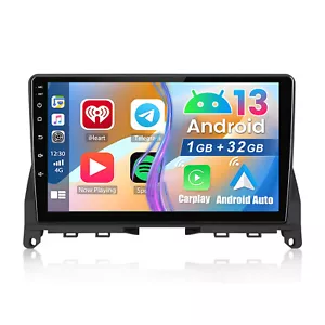 9" Android 13 Autoradio Für Mercedes Benz C-Klasse W204 S204 GPS NAVI WIFI BT FM - Bild 1 von 13