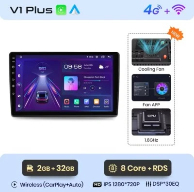 Autoradio Fiat Ducato-Peugeot Boxer-Citroen Jumper 2006-2022 2G+32GB 8Core 4G - Immagine 1 di 4