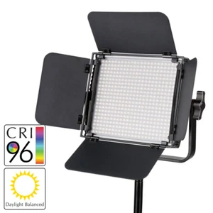 Panel de luz de video LED regulable iluminación diurna puerta de granero control remoto ajustable 36W - Imagen 1 de 1