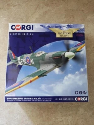 Corgi AA31934C Supermarine Spitfire Mk.VbAR298, June 1942  (Sealed) - Image 1 of 4