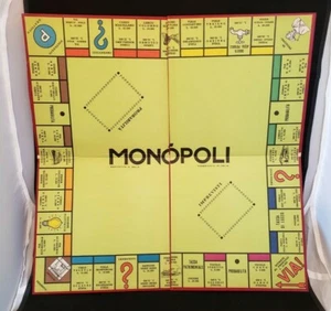 VERY RARE 1958 MONOPOLI MADE IN ITALY MONOPOLY UNUSED IN EXCELLENT CONDITION - Picture 1 of 9