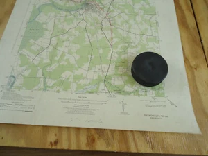 Pocomoke City MD / VA Topographie Karte um 1943 US Army Corps of Engineers - Bild 1 von 2