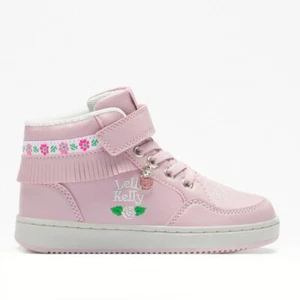 Lelli Kelly Sneaker Alta Bambina Frangetta Mix - ACH4 (Cipria)
