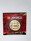 LEGO - Ninjago Legacy - Rare - Limited Edition Gold Amulet 10th Anniversary Coin