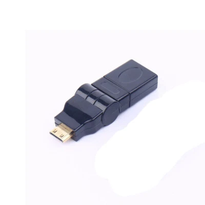 180 Grad Rotation Mini HDMI Stecker auf HDMI Buchse Kabel Adapter Verbindungskabel - Bild 1 von 3