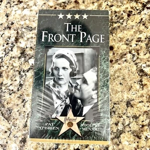 The Front Page (VHS/EP, 1999, Collectors Edition) NEW Unopened Sealed Video Tape - Imagen 1 de 10