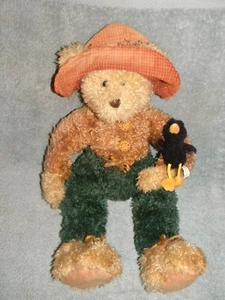 OSO BOYDS CON CUERVO OSO ESPANTAPÁJAROS DEVON EX14 4LE REINO UNIDO #3809052 22 PULGADAS DE LARGO - Imagen 1 de 6