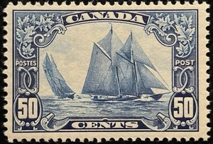 CANADA NO 158, BLUENOSE, VERY NICE, FVF MINT NH (KF112) - Picture 1 of 2