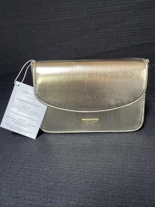 Pochette Jimmy Choo Parfums oro con tracolla catena oro nuova con etichetta - Foto 1 di 8
