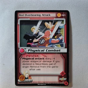 Dragon Ball Z DBZ Red Overbearing Attack INF1 LIMITED Promo Infogrames Score MP - Picture 1 of 3