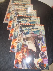 Sky Captain World of Tomorrow 5er Set Film Promo Comics von 2004 NEU - Bild 1 von 5