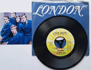 The Moody Blues "Go Now" Rare 1967 London Records Original USA Import 7"Single - Picture 1 of 3