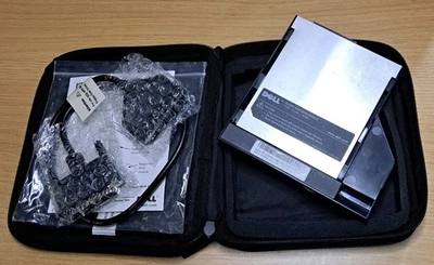 DELL Floppy Disk Drive Module - 3.5" 1.44MB - Complete With Case& Cable - RARE - Image 1 of 4