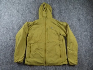 Mountain Hardwear Jacket Mens Large Mustard Yellow Kor Strata Insulated Puffer - Picture 1 of 9